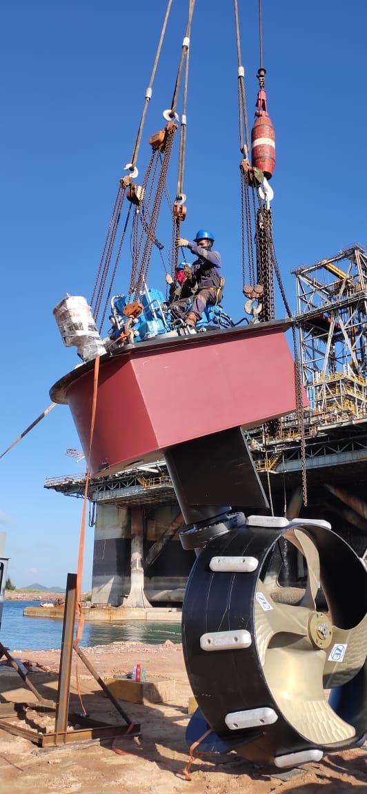 PT SUGEE project: Marine propulsion installation